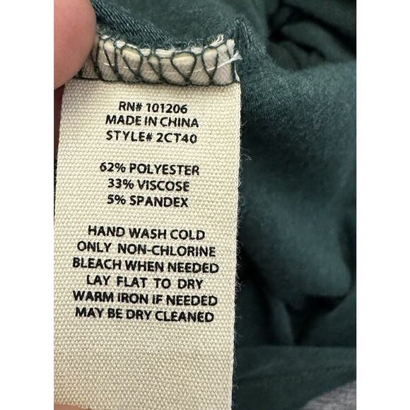 Soft Surroundings Women's Marla Dress Jewel Green XL - Picture 7 of 9